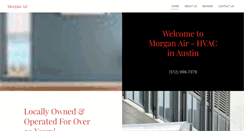 Desktop Screenshot of morgan-air.com